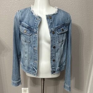 Chaps Medium Wash Denim Jacket